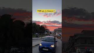 🧿 700 pm in Greece🇬🇷 livingingreece travel europe greektravel greece [upl. by Henden]