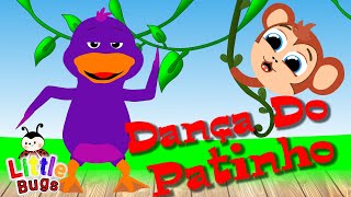 DANÇA DO PATINHO  MÚSICA INFANTIL POR LITTLE BUGS [upl. by Thay]