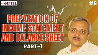 6 Preparation of Income Statement amp Balance Sheet  Example Part [upl. by Ahsinnek]