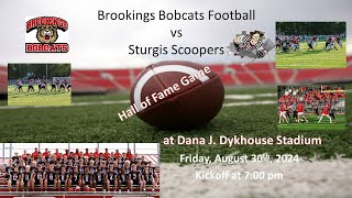 BHS Bobcats Football vs Sturgis Scoopers FB 83024 [upl. by Eentirb782]