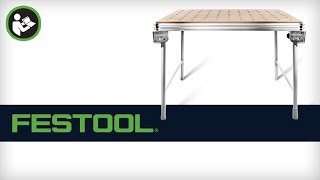 Festool MFT3 Portable Workbench  Setup and Applications [upl. by Constantine]