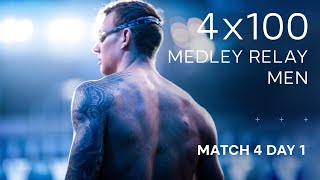 Men’s 4x100m Medley Relay  PLAYOFF MATCH 4 1518 DAY 1 [upl. by Hamlin]