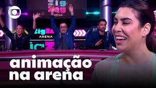 Naiara Azevedo x Xand Avião e muita animação na arena  Zig Zag Arena  TV Globo [upl. by Bluh394]