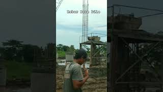 Sumitomo Crane Rebar Bore pile shorts [upl. by Asehr]