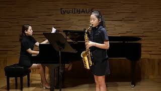 Rachmaninoff Vocalise Alto saxophone and piano [upl. by Oza]