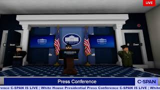 White House Press Conference [upl. by Ynohtnaleahcim219]