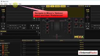 Configuring the Mixxx DJ software for SHOUTcast and Icecast servers Internet Radio [upl. by Waki559]