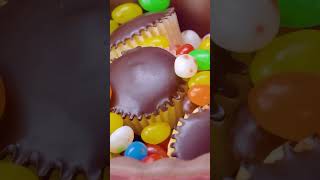 Shorts Easiest Giant Chocolate Cupcake [upl. by Dirraj]