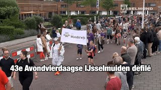 43e Avondvierdaagse IJsselmuiden defilé [upl. by Bloom]