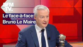 Croissance retraite des cheminots blocus à Sciences Po Linterview de Bruno Le Maire [upl. by Molly]