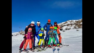 Passo Tonale skiing  February 2024 [upl. by Adnaram492]