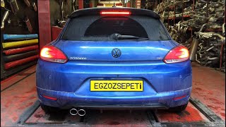 VW SCIROCCO 14 KUMANDALI VAREX EGZOZ SESİ [upl. by Ennaxxor]