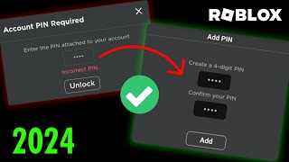 ✅ How To Reset Roblox Account PIN If You Forgot It 2024 Updated [upl. by Strephon]