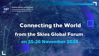 quotConnecting the World from the Skies” Global Forum on 2526 November 2024 [upl. by Kcirddahc390]