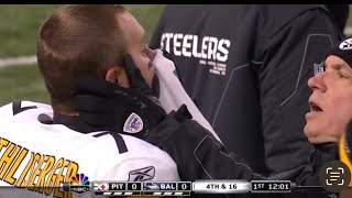 Haloti Ngata BREAKS Ben Roethlisberger’s Nose [upl. by Felder]