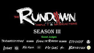 The Rundown Show Season III EP2 Guest Legacy Adams Mesus and Brodnax [upl. by Etnohc]