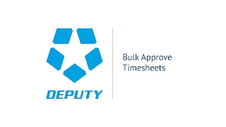 Bulk Approve Timesheets Deputycom [upl. by Norvil626]