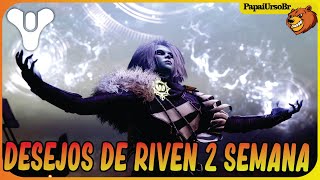 DESTINY 2 │ DESEJOS DE RIVEN 2 SEMANA LOCALIZAÇÃO BAUS ASCENDENTES [upl. by Boylston]