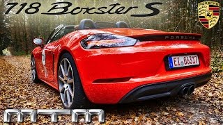 Porsche 718 Boxster S MTM LOUD Exhaust Sound amp Startup [upl. by Yrtua697]