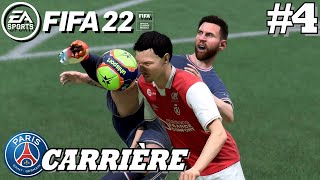 FIFA 22 MODE CARRIÈRE CHAMPIONNAT LIGUE 1 PSG amp LIONEL MESSI 4 [upl. by Gnouc]