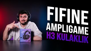 UYGUN FİYATA ÜST SEVİYE PERFORMANS  FIFINE AMPLIGAME H3 RGB OYUNCU KULAKLIĞI [upl. by Alios]