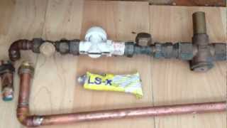 2012 kitchen sink Pipe Repair PT 1 [upl. by Marashio]