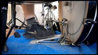 Tamburo Fpd400 Double Pedal Speed Fast Test [upl. by Ahearn]