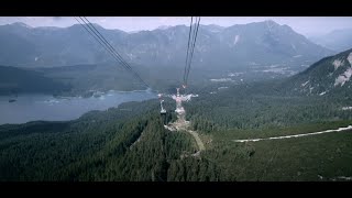 Weltrekordbahn Mit der Seilbahn Zugspitze auf Deutschlands höchsten Berg [upl. by Han]