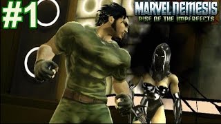 Marvel Nemesis Rise Of The Imperfects PS2 Gameplay 1Who Is SHE [upl. by Hufnagel]