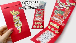 Làm bao Lì Xì có thiệp Tết 3D DIY Lucky money Liam Channel [upl. by Natelson731]