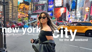 a weekend in NEW YORK CITY 🥨🗽 girls trip to NYC [upl. by Pedroza]