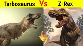 Tarbosaurus Vs zhuchengtyrannus  किस Dinosaur की होगी जीत [upl. by Cohen]