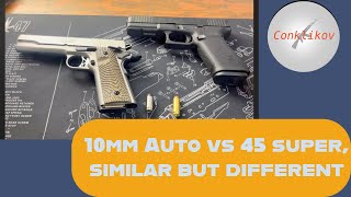 10 mm vs 45 super similar but different [upl. by Nrublim48]