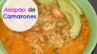 Asopao de camarones  Cocinando con Ros Emely [upl. by Zanze]