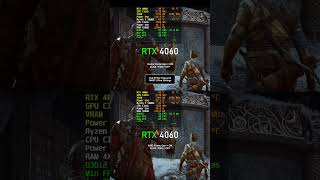 Nvidia Frame Generation vs AMD Frame Generation  RTX 4060  God Of War Ragnarok [upl. by Edmanda]