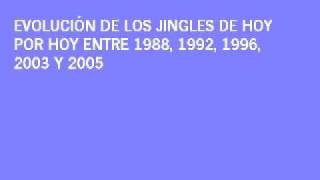 Evolucion Jingles Hoy por Hoy Cadena SER [upl. by Arihaj407]