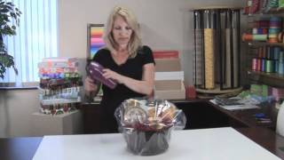 DIY Boss Day Gift Basket  Tips amp Tricks On Shrink Wrap [upl. by Warton]