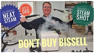 Dupray Neat Steam Cleaner vs BISSELL SteamShot COMPARISON [upl. by Ellehcir]