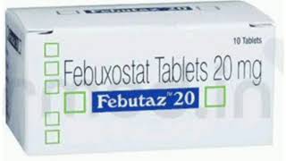 Febutaz 20 Tablets Febuxostat Tablets 20 mg [upl. by Chisholm]