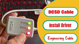 DCSDCable How to Download amp Install DCSD Driver on Windows 1011  DCSD Uart Driver Install [upl. by Carlin]