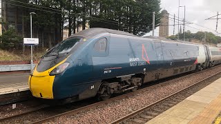 1M12 390118 Glasgow centralLondon Euston departing Motherwell 210924 [upl. by Aniaj]