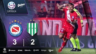 Fecha 3 resumen de Argentinos Juniors  Banfield [upl. by Atteuqahc]