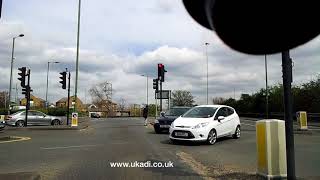 Driving Test 2018 How To Follow SatNav Independent Driving Tips [upl. by Albur]