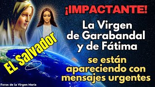 ¡Asombroso ¡La Virgen de Garabandal y de Fátima Aparecen en El Salvador Con un Mensaje Urgente [upl. by Htebzile]