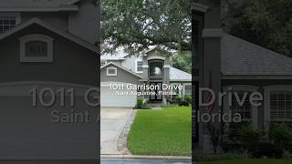 1011 Garrison Drive Saint Augustine Florida [upl. by Soren132]