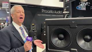 ISE 2024 Procella Audio Highlights P15 and V21 Subwoofers for Home Cinema [upl. by Lellih129]