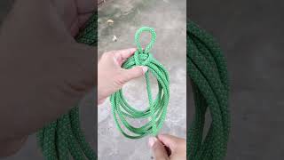 Rope Coiling Techniques knots shorts [upl. by Jonette219]