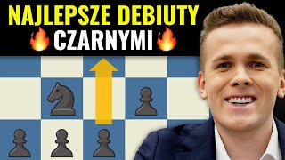 4 najlepsze DEBIUTY DLA CZARNYCH Otwarcia czarnymi które musisz znać  Michał Kanarkiewicz [upl. by Estas727]