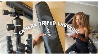 Neewer Tripod Stand Unboxing CameraTripodStandProfessionalCameraStandSouthAfricanYouTube [upl. by Broddie563]