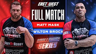 Matt Mask vs Wilton Brock  East vs West Challenger Series [upl. by Erik962]